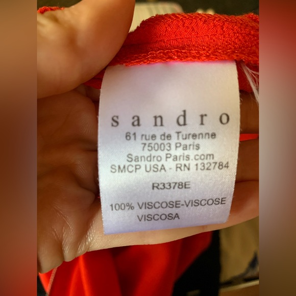 Sandro Ruffle Dress - Picture 9 of 9